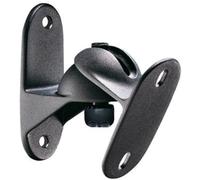 Meliconi Supporto Diffusori Audio Speaker Coppia di Staffe a Muro Fisse Peso Max 5 Kg colore Nero - 480506