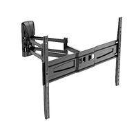 Meliconi Space System Dual Motion 600 Easy Staffa TV Parete con Doppio Braccio Orientabile e Inclinabile, Supporto TV 40”-82”, VESA 300-400-600, Portata 45 kg, Estensibile, Made in Italy