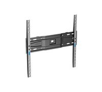 Meliconi SpaceSystem FLAT 400 SLIM - Staffa TV da Parete Ultra Sottile, per TV 40”-82”, VESA 200x200/300x300/400x400, Portata 50kg, Adatta anche a Cartongesso, Prodotto in Italia