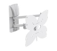 Meliconi Staffa TV 26" - 45" Slimstyle Plus 200 Sdr Bianco