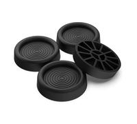 Meliconi - Supporti Antivibrazione Lavatrici E Asciugatrici 4-gomma Nera Meliconi