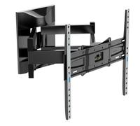 Meliconi Supporto TV Parete Staffa Girevole per Televisori da 32 a 85 Peso Max 55 Kg colore Nero - 480874