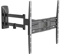 Meliconi SlimStyle Plus 400 SDR, Supporto con Doppio Braccio da Parete per Tv a Schermo Piatto da 40 a 82