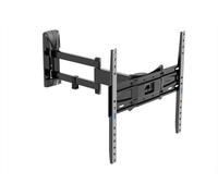 Meliconi Slimstyle Plus 400 SDR, Supporto TV Parete 40''-82'' VESA 200-300-400, Portata Max 30g, Rotazione orizzontale ±90° e Verticale +10°/-5°, Fast Block System e Easy Fix Up & Down, Made in Italy