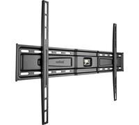 Meliconi Supporto TV Staffa a Muro Fissa per Televisori da 50 a 80 Peso Max 45 Kg VESA 400x400 600x600 mm colore Nero - SlimStyle 600ST