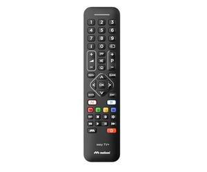 Meliconi Telecomando Easy Tv+ Universale, Telecomando per Smart TV con Tastiera Completa, Funzione Learn, Modalità Bambino e Freeze, Supporto Web, Assistenza Telefonica, Compatibilità Universale