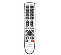 Meliconi - Telecomando Universale 2 In 1 Gb Pratico 2+ Italia-bianco Lucido / Bianco Opaco / Meliconi