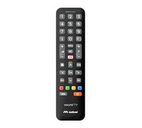 Meliconi | Telecomando universale per tv Easytel TV NEW - comanda anche le funzioni di base delle Smart TV.