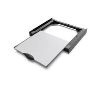 Meliconi Kit Sovrapposizione Lavatrice-Asciugatrice Universale con Ripiano Estraibile Torre Dark - 656128