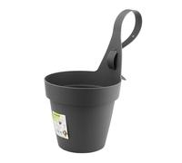 melina24 Vaso da fiori sospeso Mymood (grigio fumo)