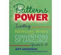Melinda Clark Jeff Anderson Travis Leec Patterns of Power, Grades 6- (Tascabile)