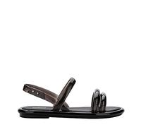 melissa Airbubble Sandal Bassi Donna, Nero e Bianco, 40 EU