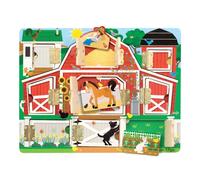 Melissa and Doug - Puzzle Apri e Chiudi Fattoria