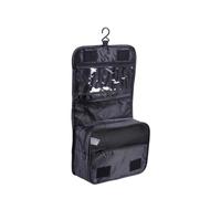 Melissa Borsa Portatutto Nera 21x24x5 cm - Beauty Case da Viaggio Compatto con 3 Scomparti