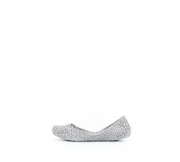 Melissa Campana Papel 20, Ballerine da Donna con Punta Chiusa, Argento Glitter Argento 50711, 37