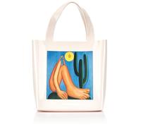 melissa Canvas Bag + Tarsila Do Amaral Ad, Accoppiamento Donna, Beige