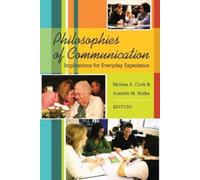 Melissa Cook Philosophies of Communication (Tascabile)