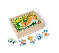 Melissa & Doug 13790-4 Puzzle in Legno, Animali da Compagnia