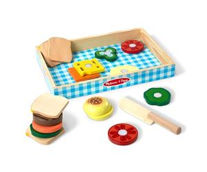 Melissa&Doug 1513 Set Per Fare Panini In Legno - Accessori per la cucina giocattolo