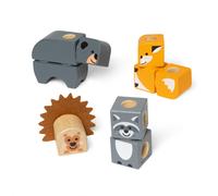 Melissa & Doug: Blockables - Set di Animali del Bosco