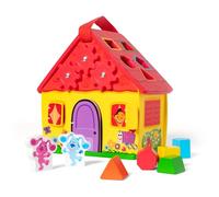 Melissa & Doug Blues Clues and You Casa portatile in legno, Giocattolo Educativo in Legno, Set in Legno per la Classificazione delle Forme, 2+ Anni, Regalo Bambini Bambine, Montessori