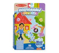 Melissa & Doug Blue's Clues & You! Album di Adesivi Riutilizzabili - I luoghi amati da Blue