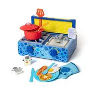 Melissa & Doug Blue's Clues & You, Set da Gioco per Cucinare, 42 Pezzi, Gioco Montessori, Gioco di Ruolo, Multicolore, Gioco Educativo, Regalo Bambini e Bambine