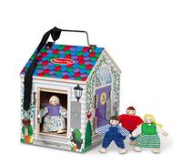 Melissa & Doug - Casa con Serrature e Chiavi | Gioco di Problem Solving | Gioco Educativo | Sviluppo Attivita' Cognitive e Motorie | 3+ | Regalo Bambini Bambine