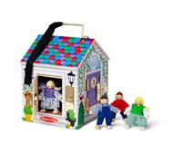 Melissa & Doug Casa Di Legno Con Campanelli | Bambole da gioco per bambini | Giocattoli di ruolo | 3+ | Gioco Montessori | Regali per Bambino e Bambina