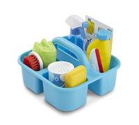 Melissa & Doug Classico Set con Cestino per le Pulizie, Set da Gioco Spruzza, Spremi e Strofina, Giochi Montessori 3 Anni in su, Set Gioco per Carrello Pulizie e Casa Montessori
