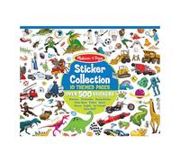 Melissa & Doug Collezione di adesivi e adesivi, blu, multicolore, 4246, dai 3 anni in su