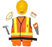 Melissa & Doug Costume da Costruttore con Casco e Accessori