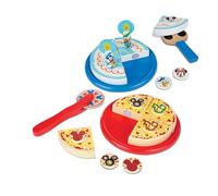 Melissa & Doug Disney Mickey Mouse Wooden Pizza and Birthday Cake Set (E-Commerce Packaging)