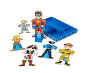 Melissa & Doug Gioco Calamite Bambola da Vestire - Billy | Giochi Magnetici per Bambini 3 Anni su | Giochi Calamite Bambola di Legno Crea La Moda | Bambole con Vestiti da Cambiare