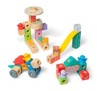 Melissa & Doug Gioco Di Costruzione Blockables Town 806012