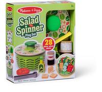 Melissa & Doug Set da Gioco Centrifuga per Insalata, Alimenti Giocattolo per Bambini e Bambine dai 3 Anni in su
