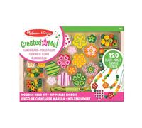 Melissa & Doug Kit Braccialetti Fai Da Te Bambina, Perline Per Braccialetti, Idee Regalo Bimba 5 Anni, Pensierini Originali Giochi Bambina 5 Anni In Su, Braccialetti Bambina Perline In Legno