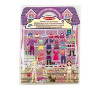Melissa & Doug Libri adesivi bambini attacca stacca, Set stickers, Album stickers vestiti, moda, travestimento per bambini, Giochi creativi da viaggio, Regalo per bambini dai 4 anni in sù