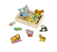 Melissa & Doug Magneti Bambini - Gioco Calamite Educativo in Legno per Lavagna Magnetica, Calamite per Frigorifero, Regalo per Bimbo e Bimba, 2+ Anni - Certificati FSC