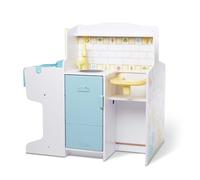 Melissa & Doug Mine to Love Centro attività per la Cura dei Bebè, Centro per Giochi di Ruolo, Spazio per Bambole e Peluche, 79,5 x 70 x 83 cm