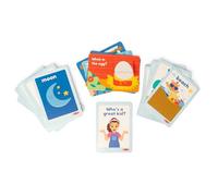 Melissa & Doug® Ms. Rachel™ First Words - Flashcard sensoriali, giocattolo educativo per bambini e bambine