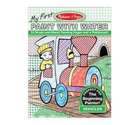 Melissa & Doug My First Paint with Water - Vehicles: Activity Books - Coloring/Painting/Stickers