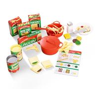 Melissa & Doug Set di Pasta, Set di Cibo per bambini, Giochi d'imitazione, Giocattoli di Ruolo, Gioco Montessori, Regali per Bambini e Bambine di 3 4 5 6 7 anni