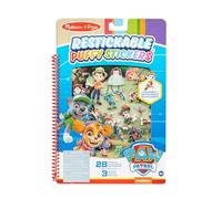 Melissa & Doug, Paw Patrol Adesivi Morbidi, 28 Adesivi Riutilizzabili, Bambini E Bambine 4-6 Anni - Viaggio Nella Giungla, Fantastica Avventura