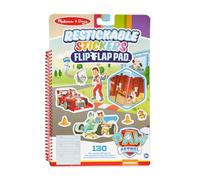 Melissa & Doug PAW Patrol Album Pieghevole con Adesivi Riutilizzabili - Missioni Classiche (130 adesivi riutilizzabili)