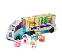 Melissa & Doug Paw Patrol Giochi , Camion Paw Patrol 3 Anni , Paw Patrol Giocattoli Costruzioni Per Bambini 3 Anni , Chase Paw Patrol Costruzioni Legno ABC Camion Legno Per Bambini , Paw Patrol Gioco