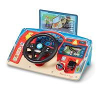 Melissa & Doug - Paw Patrol Cruscotto e Volante in Legno, Missione Salvataggio con Skye, Rubble, Marshall, Chase, Gioco Educativo, 3+ Anni, Regalo per Bambini e Bambine (versione inglese)