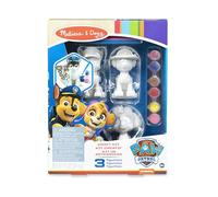 Melissa & Doug Paw Patrol Decora il tuo Cucciolo, Skye, Marshall, Chase, Pittura e Stickers, 3 Statuine, Giochi creativi, Giochi pittura per bambini, Regalo Bambini Bambine 3 4 5 6 7 8 Anni