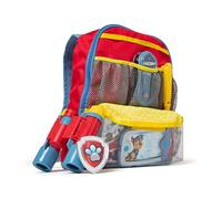 Melissa & Doug Paw Patrol Zaino con Oggetti (15 pezzi), Missione Salvataggio con Skye, Rubble, Marshall, Chase, Gioco Educativo, di Ruolo, 3+ Anni, Regalo Bambini/e