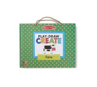 Melissa & Doug- Kit da Disegno e Magnete Riutilizzabile Toy, Multicolore, 41325